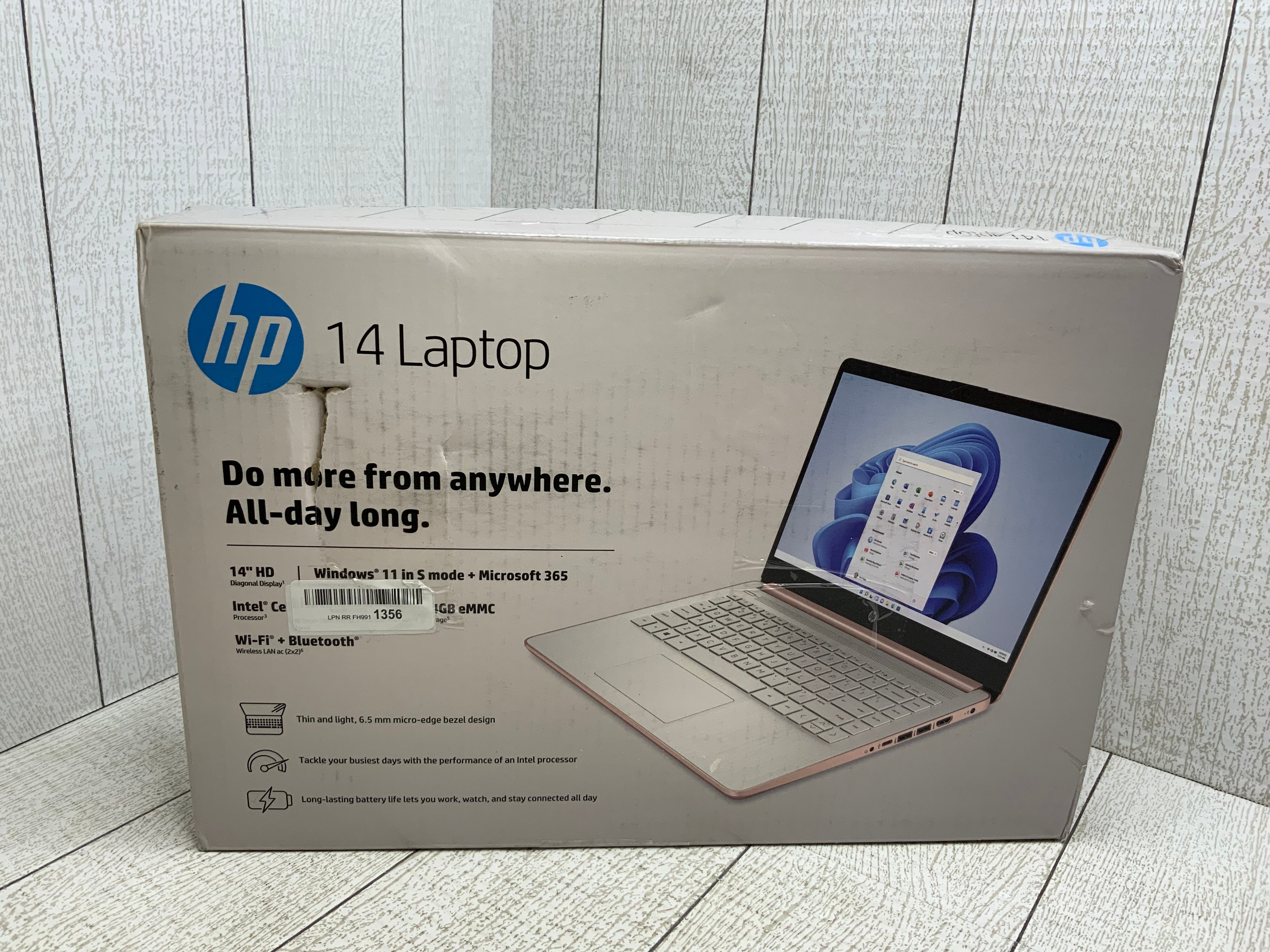 HP Laptop 14-DQ0054DX 14" Intel Celeron N4120, Intel UHD Graphics 600 (8050797215982)